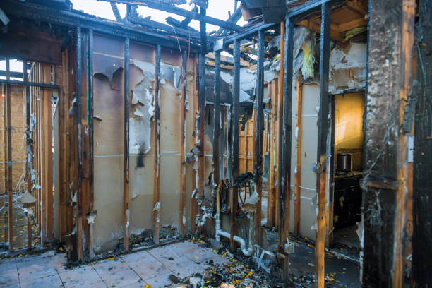 Professional Fire Damage Removal technician working in Bennet, NE